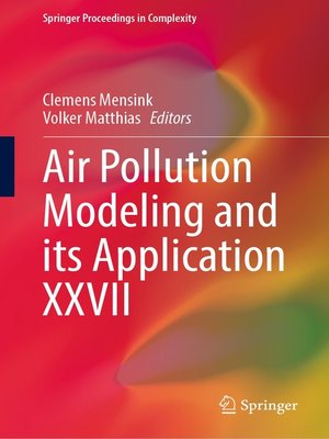 cover image of Air Pollution Modeling and its Application XXVII